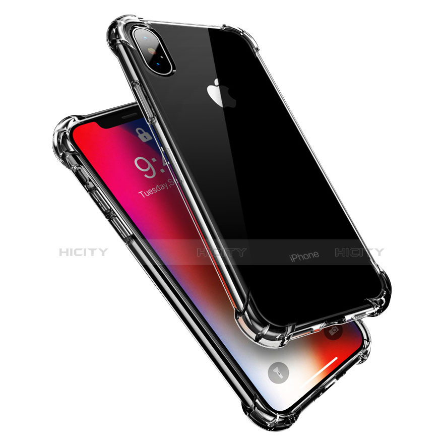 Coque Ultra Fine TPU Souple Transparente V10 pour Apple iPhone Xs Max Clair Plus