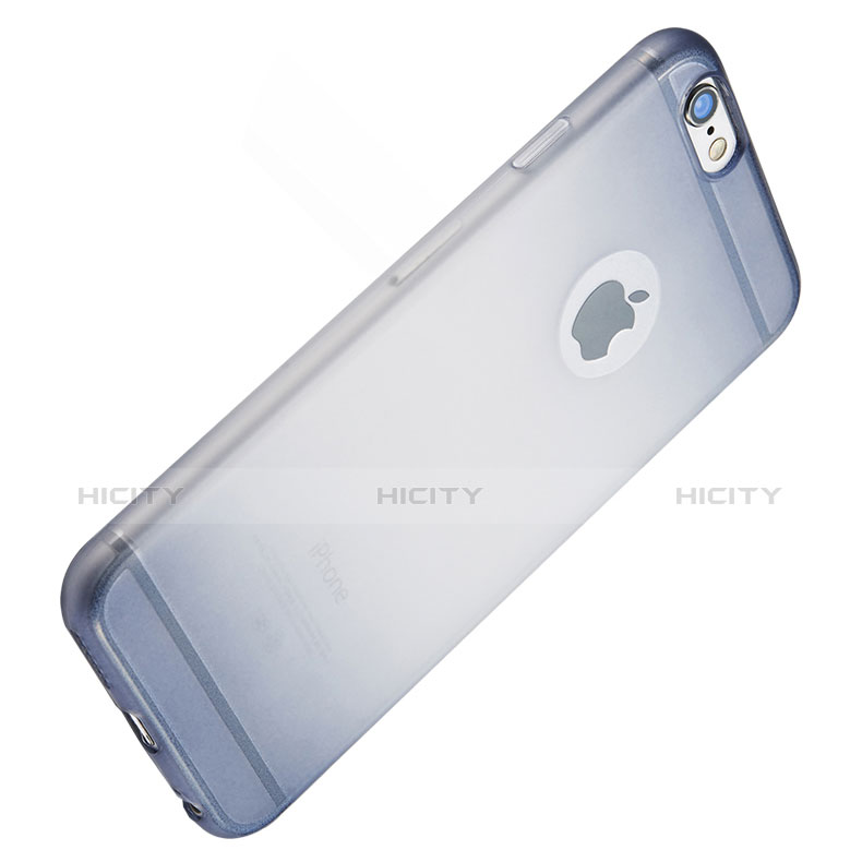 Coque Ultra Fine Transparente Souple Degrade G01 pour Apple iPhone 6 Bleu Plus