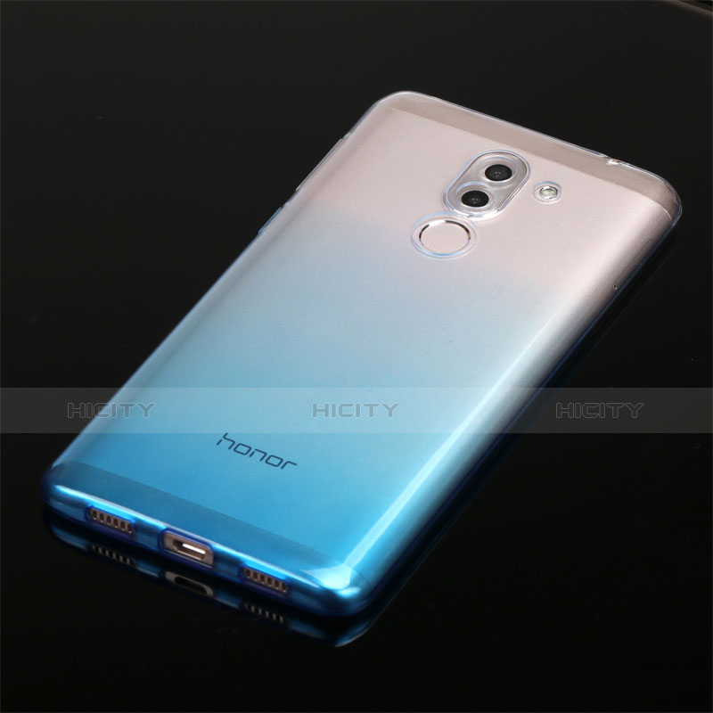 Coque Ultra Fine Transparente Souple Degrade G01 pour Huawei GR5 (2017) Bleu Plus