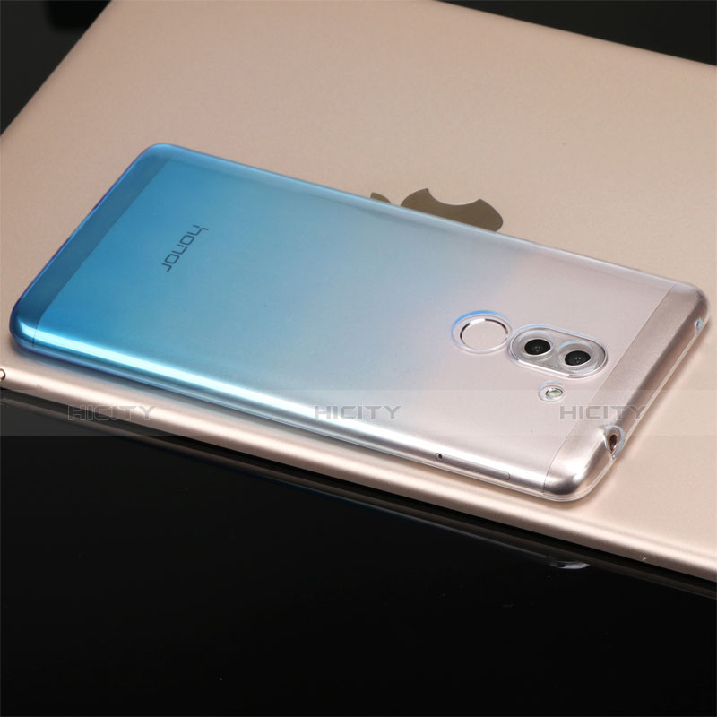 Coque Ultra Fine Transparente Souple Degrade G01 pour Huawei GR5 (2017) Bleu Plus