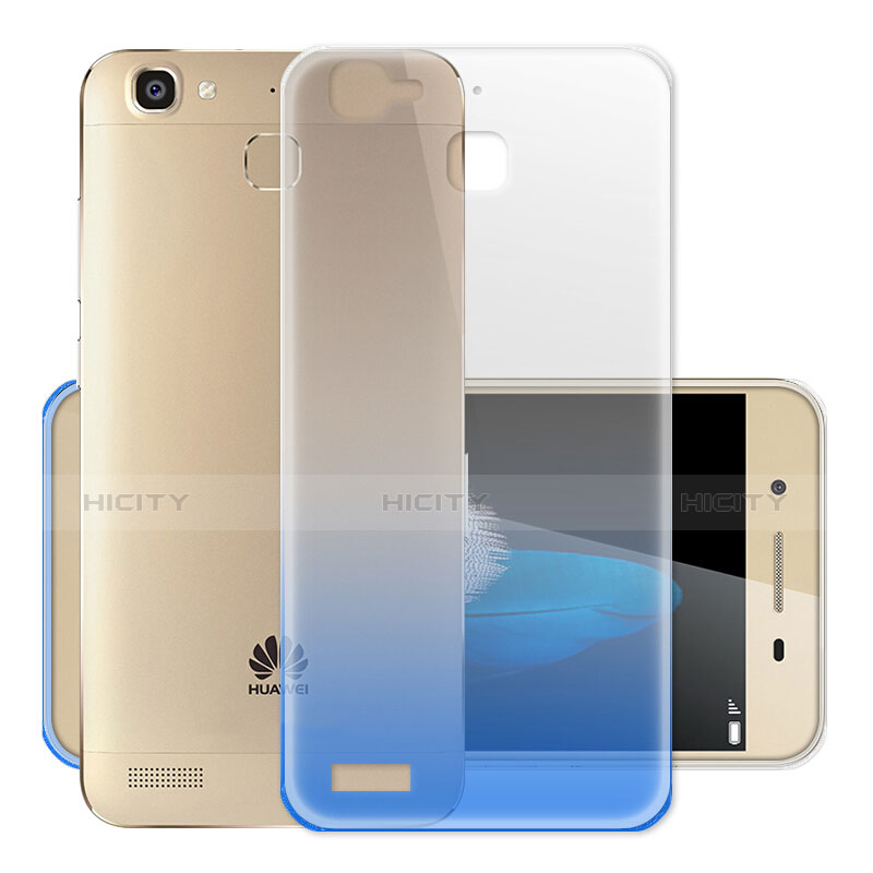 Coque Ultra Fine Transparente Souple Degrade pour Huawei G8 Mini Bleu Plus