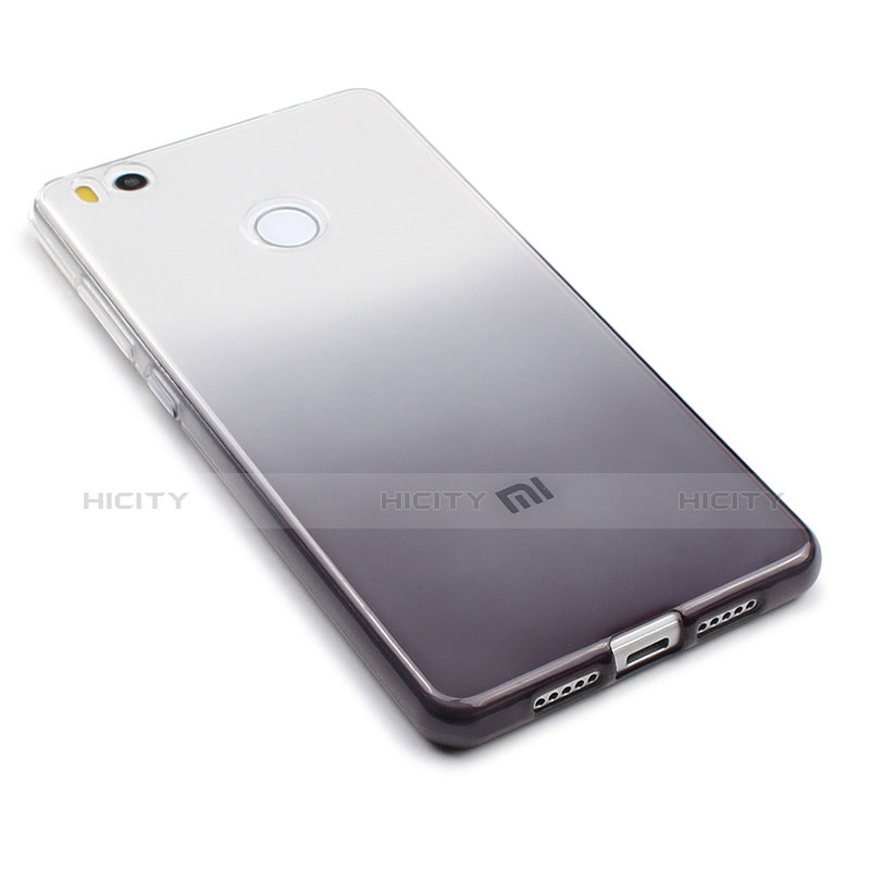 Coque Ultra Fine Transparente Souple Degrade pour Xiaomi Mi 4S Gris Plus