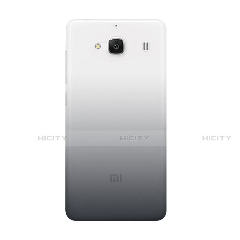 Coque Ultra Fine Transparente Souple Degrade pour Xiaomi Redmi 2A Gris Plus