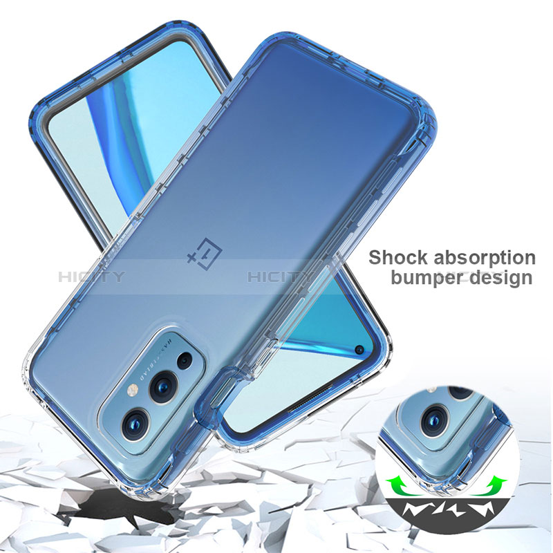 Coque Ultra Fine Transparente Souple Housse Etui 360 Degres Avant et Arriere Degrade JX1 pour OnePlus 9 5G Plus