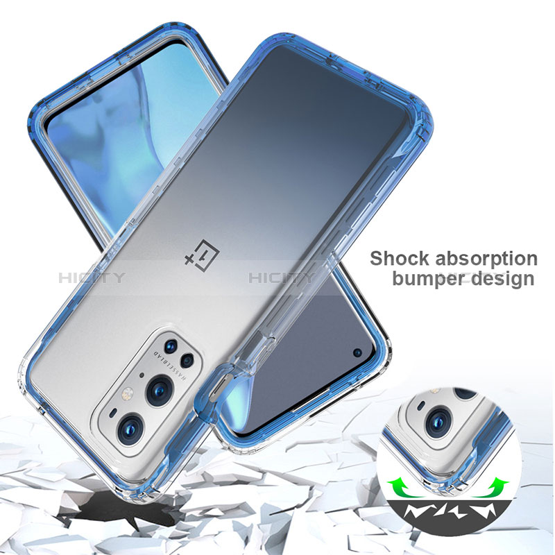 Coque Ultra Fine Transparente Souple Housse Etui 360 Degres Avant et Arriere Degrade JX1 pour OnePlus 9 Pro 5G Plus