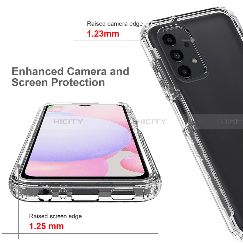 Coque Ultra Fine Transparente Souple Housse Etui 360 Degres Avant et Arriere Degrade JX1 pour Samsung Galaxy A13 4G Plus