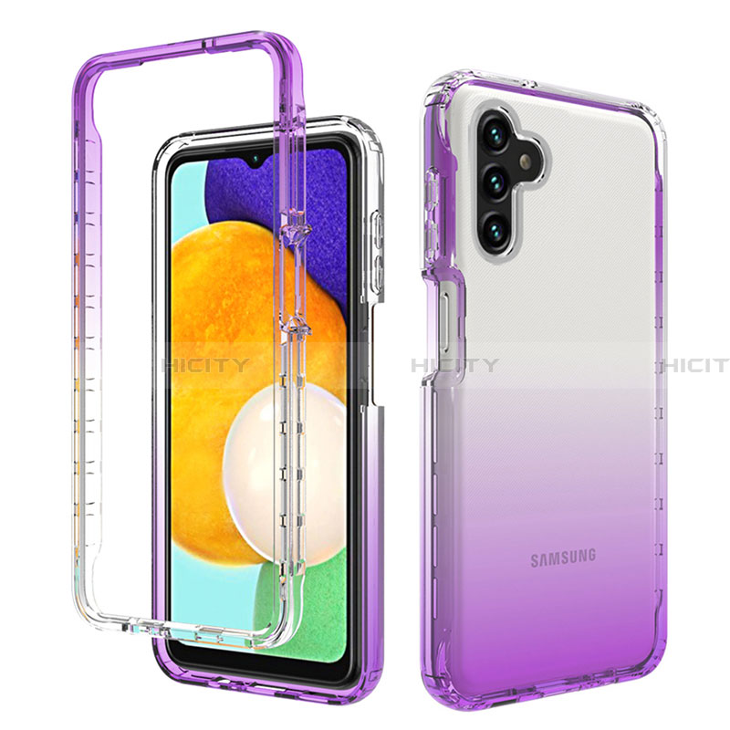 Coque Ultra Fine Transparente Souple Housse Etui 360 Degres Avant et Arriere Degrade JX1 pour Samsung Galaxy A13 5G Plus