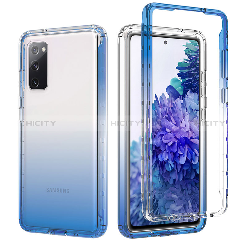 Coque Ultra Fine Transparente Souple Housse Etui 360 Degres Avant et Arriere Degrade JX1 pour Samsung Galaxy S20 Lite 5G Plus