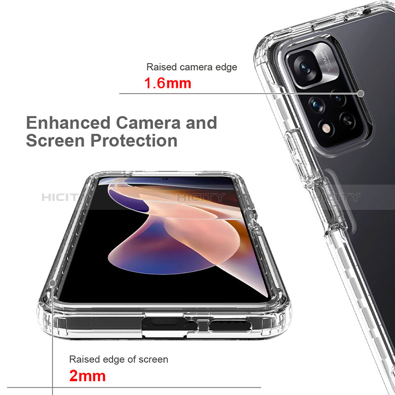 Coque Ultra Fine Transparente Souple Housse Etui 360 Degres Avant et Arriere Degrade JX1 pour Xiaomi Mi 11i 5G (2022) Plus