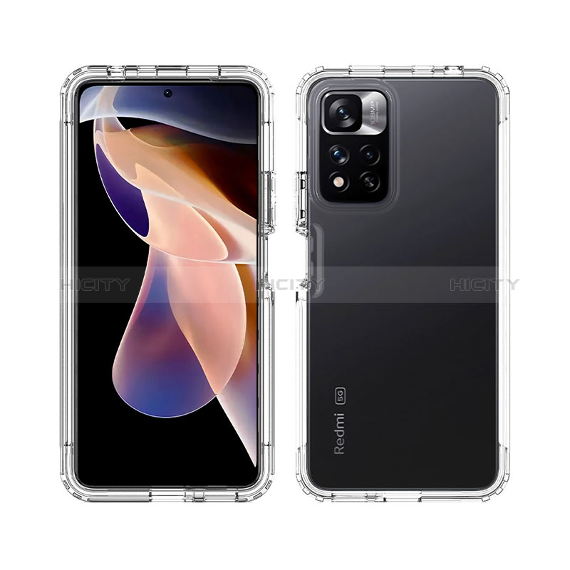 Coque Ultra Fine Transparente Souple Housse Etui 360 Degres Avant et Arriere Degrade JX1 pour Xiaomi Poco X4 NFC Plus