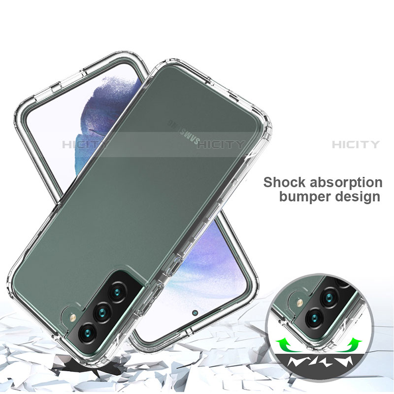 Coque Ultra Fine Transparente Souple Housse Etui 360 Degres Avant et Arriere Degrade M01 pour Samsung Galaxy S23 5G Plus