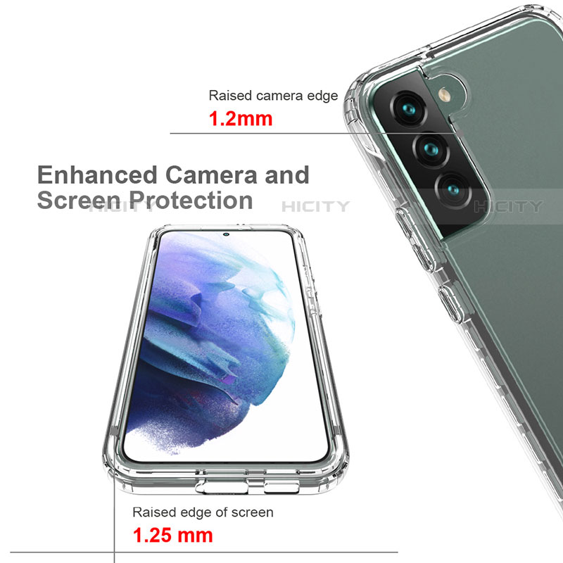 Coque Ultra Fine Transparente Souple Housse Etui 360 Degres Avant et Arriere Degrade M01 pour Samsung Galaxy S23 Plus 5G Plus