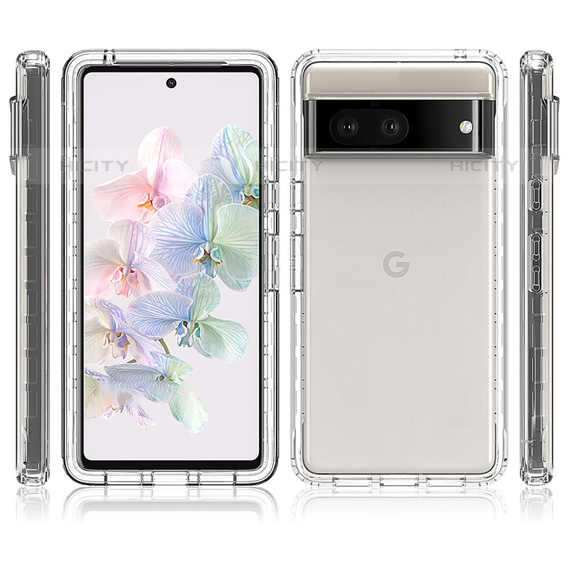 Coque Ultra Fine Transparente Souple Housse Etui 360 Degres Avant et Arriere Degrade pour Google Pixel 7 5G Plus