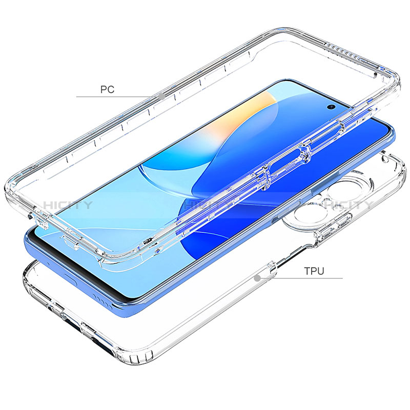 Coque Ultra Fine Transparente Souple Housse Etui 360 Degres Avant et Arriere Degrade pour Huawei Honor 50 SE 5G Plus