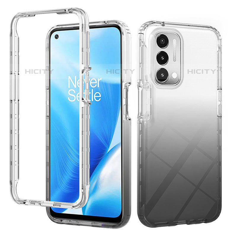 Coque Ultra Fine Transparente Souple Housse Etui 360 Degres Avant et Arriere Degrade pour OnePlus Nord N200 5G Plus