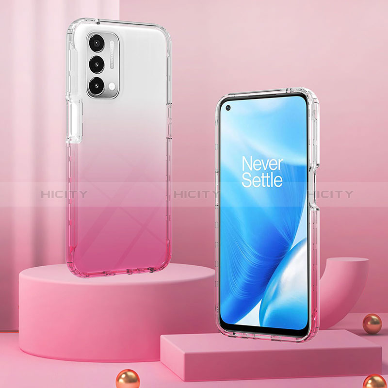 Coque Ultra Fine Transparente Souple Housse Etui 360 Degres Avant et Arriere Degrade pour Oppo A74 5G Plus