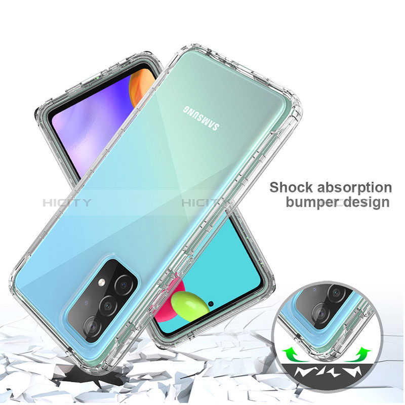 Coque Ultra Fine Transparente Souple Housse Etui 360 Degres Avant et Arriere Degrade pour Samsung Galaxy A52s 5G Plus