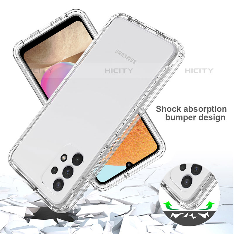 Coque Ultra Fine Transparente Souple Housse Etui 360 Degres Avant et Arriere Degrade pour Samsung Galaxy M32 5G Plus