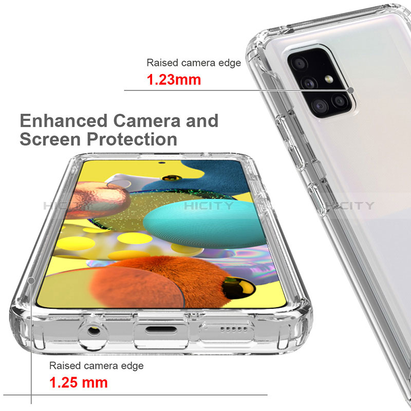 Coque Ultra Fine Transparente Souple Housse Etui 360 Degres Avant et Arriere Degrade pour Samsung Galaxy M40S Plus
