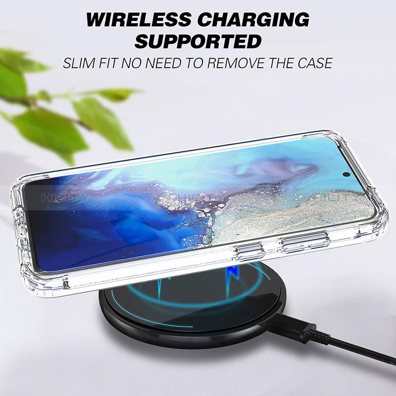 Coque Ultra Fine Transparente Souple Housse Etui 360 Degres Avant et Arriere Degrade pour Samsung Galaxy S20 Plus