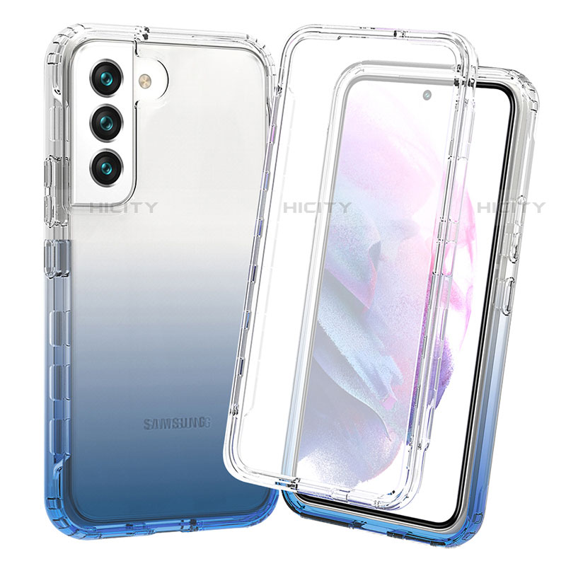 Coque Ultra Fine Transparente Souple Housse Etui 360 Degres Avant et Arriere Degrade pour Samsung Galaxy S23 Plus 5G Plus