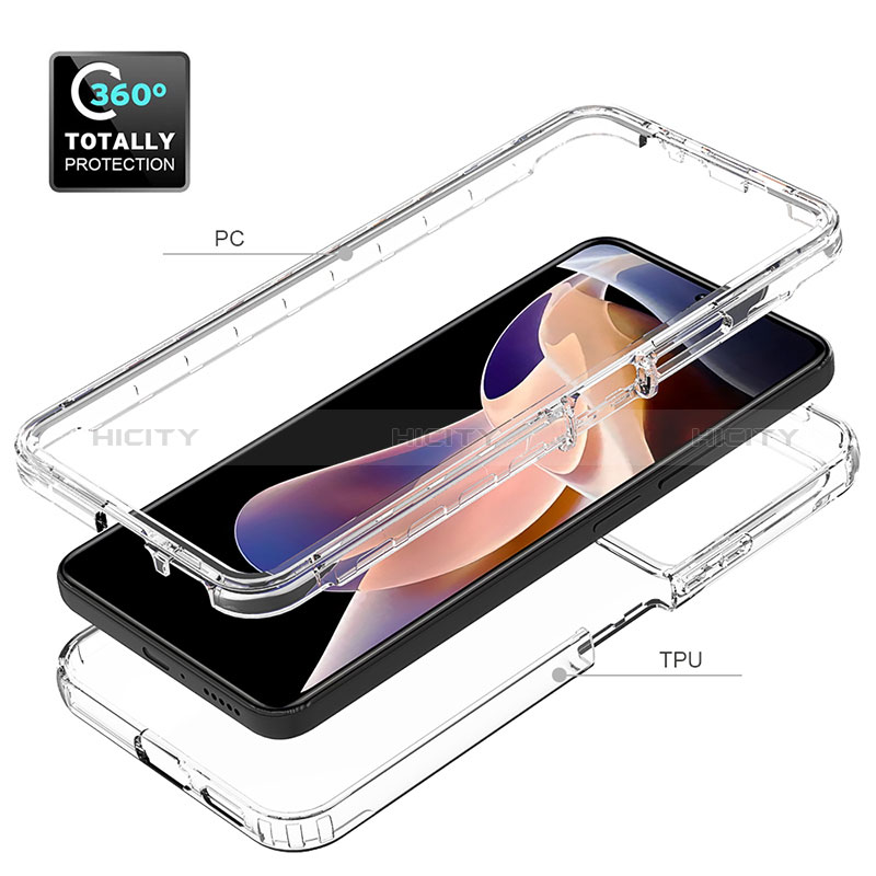 Coque Ultra Fine Transparente Souple Housse Etui 360 Degres Avant et Arriere Degrade pour Xiaomi Mi 11i 5G (2022) Plus