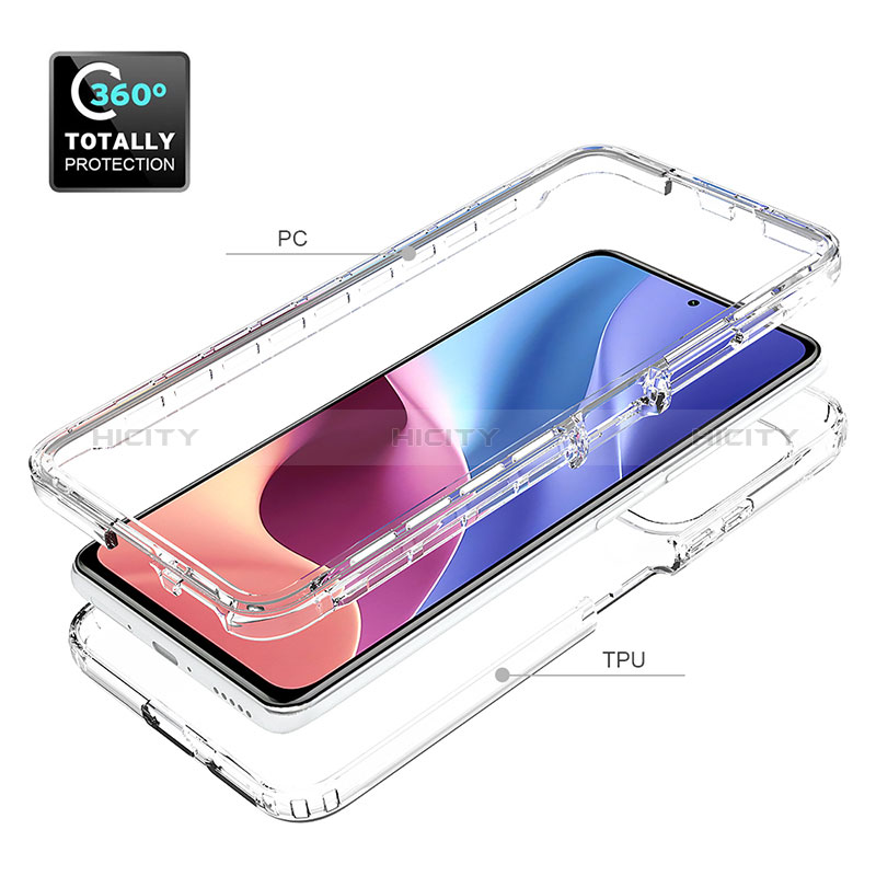 Coque Ultra Fine Transparente Souple Housse Etui 360 Degres Avant et Arriere Degrade pour Xiaomi Mi 11i 5G Plus