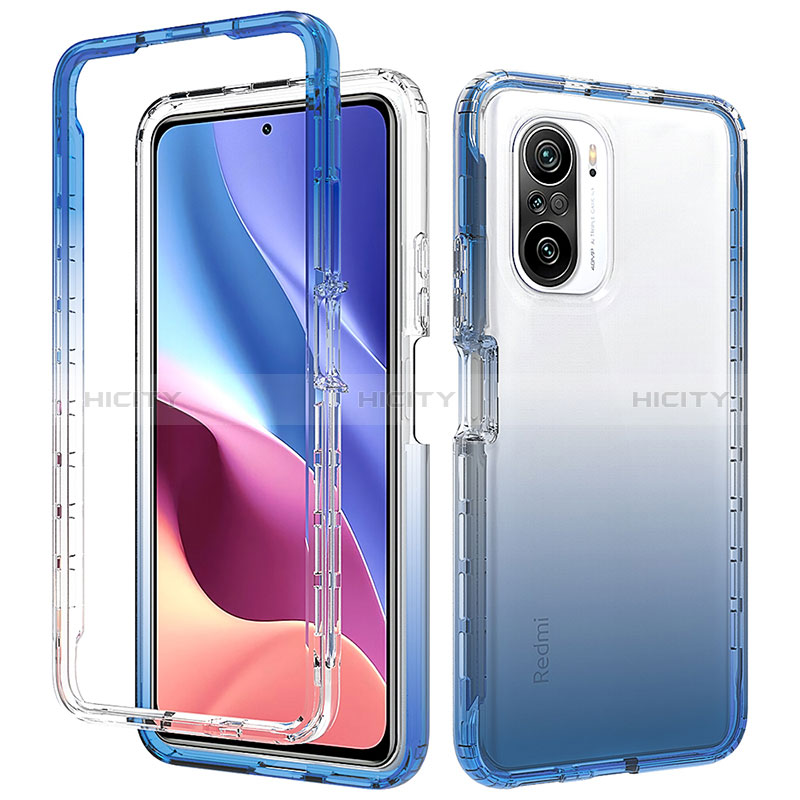 Coque Ultra Fine Transparente Souple Housse Etui 360 Degres Avant et Arriere Degrade pour Xiaomi Mi 11i 5G Plus