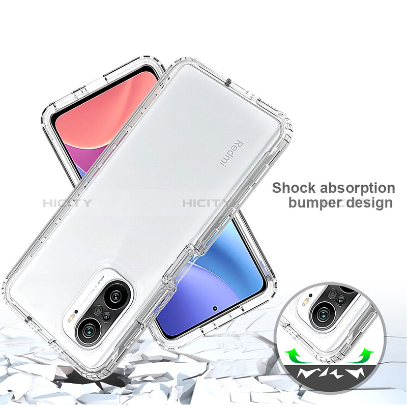 Coque Ultra Fine Transparente Souple Housse Etui 360 Degres Avant et Arriere Degrade pour Xiaomi Mi 11i 5G Plus