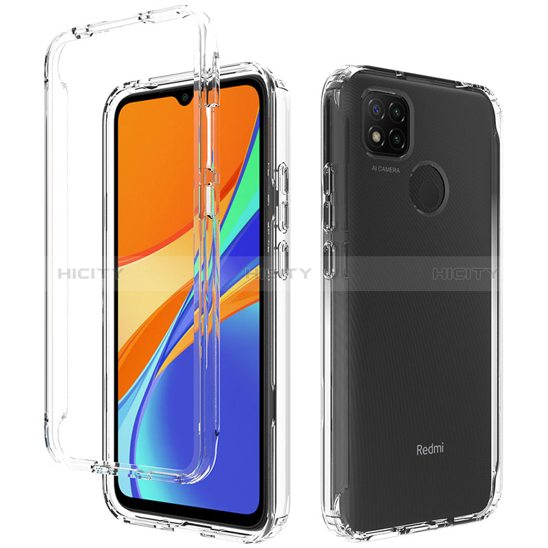 Coque Ultra Fine Transparente Souple Housse Etui 360 Degres Avant et Arriere Degrade pour Xiaomi POCO C3 Clair Plus