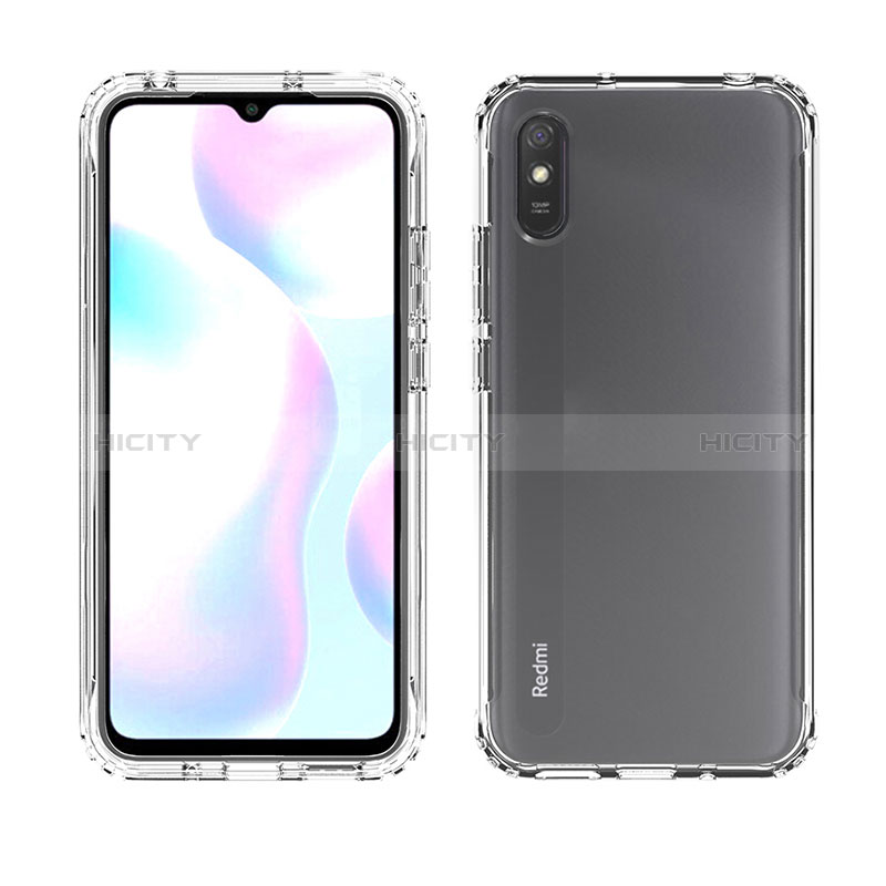 Coque Ultra Fine Transparente Souple Housse Etui 360 Degres Avant et Arriere Degrade pour Xiaomi Redmi 9A Plus