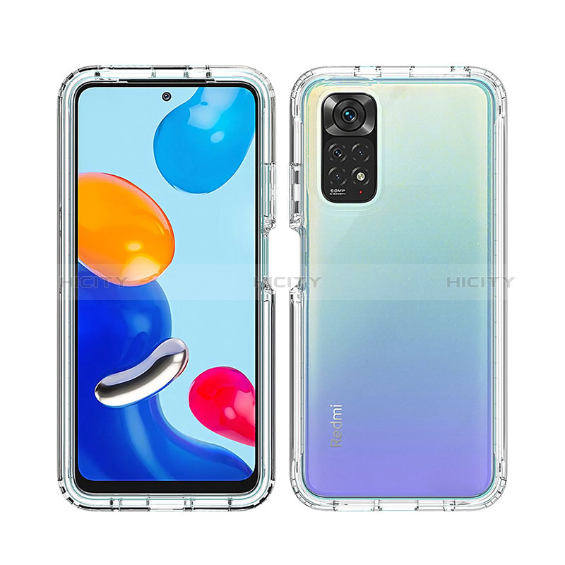 Coque Ultra Fine Transparente Souple Housse Etui 360 Degres Avant et Arriere Degrade pour Xiaomi Redmi Note 12 Pro 4G Plus