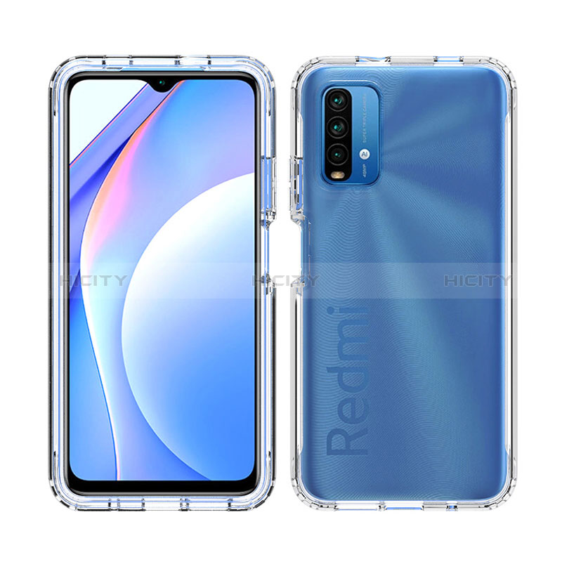 Coque Ultra Fine Transparente Souple Housse Etui 360 Degres Avant et Arriere Degrade pour Xiaomi Redmi Note 9 4G Plus