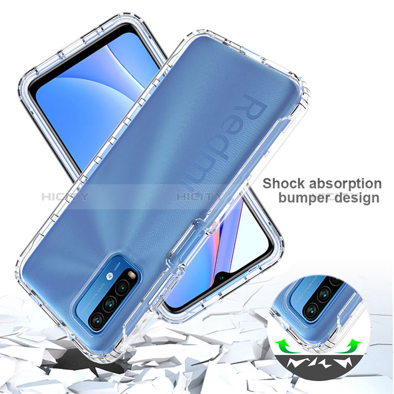 Coque Ultra Fine Transparente Souple Housse Etui 360 Degres Avant et Arriere Degrade pour Xiaomi Redmi Note 9 4G Plus