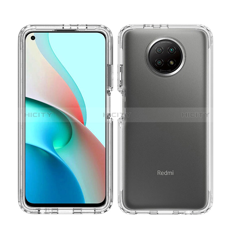 Coque Ultra Fine Transparente Souple Housse Etui 360 Degres Avant et Arriere Degrade pour Xiaomi Redmi Note 9 5G Plus