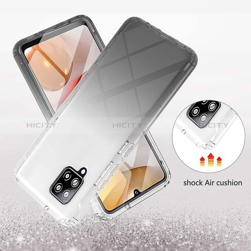 Coque Ultra Fine Transparente Souple Housse Etui 360 Degres Avant et Arriere Degrade YB1 pour Samsung Galaxy A42 5G Plus