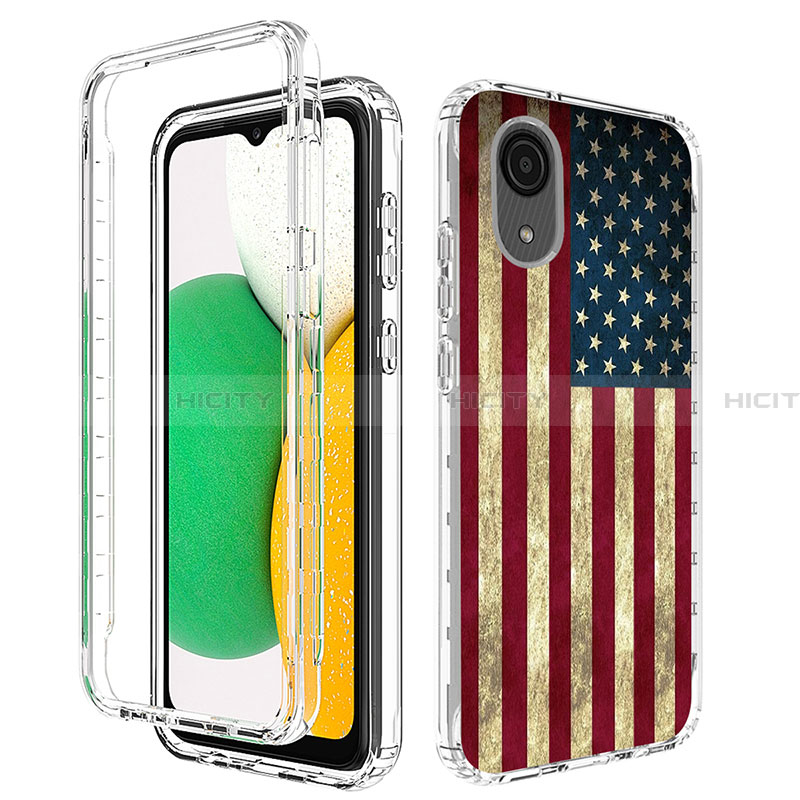 Coque Ultra Fine Transparente Souple Housse Etui 360 Degres Avant et Arriere JX1 pour Samsung Galaxy A03 Core Mixte Plus