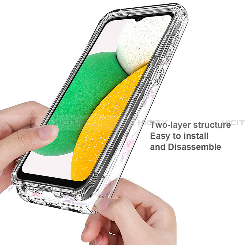 Coque Ultra Fine Transparente Souple Housse Etui 360 Degres Avant et Arriere JX1 pour Samsung Galaxy A03 Core Plus