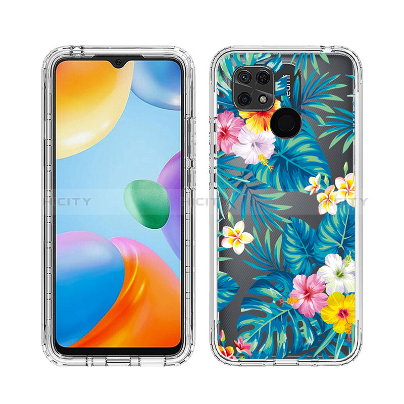 Coque Ultra Fine Transparente Souple Housse Etui 360 Degres Avant et Arriere JX1 pour Xiaomi Redmi 10 India Plus