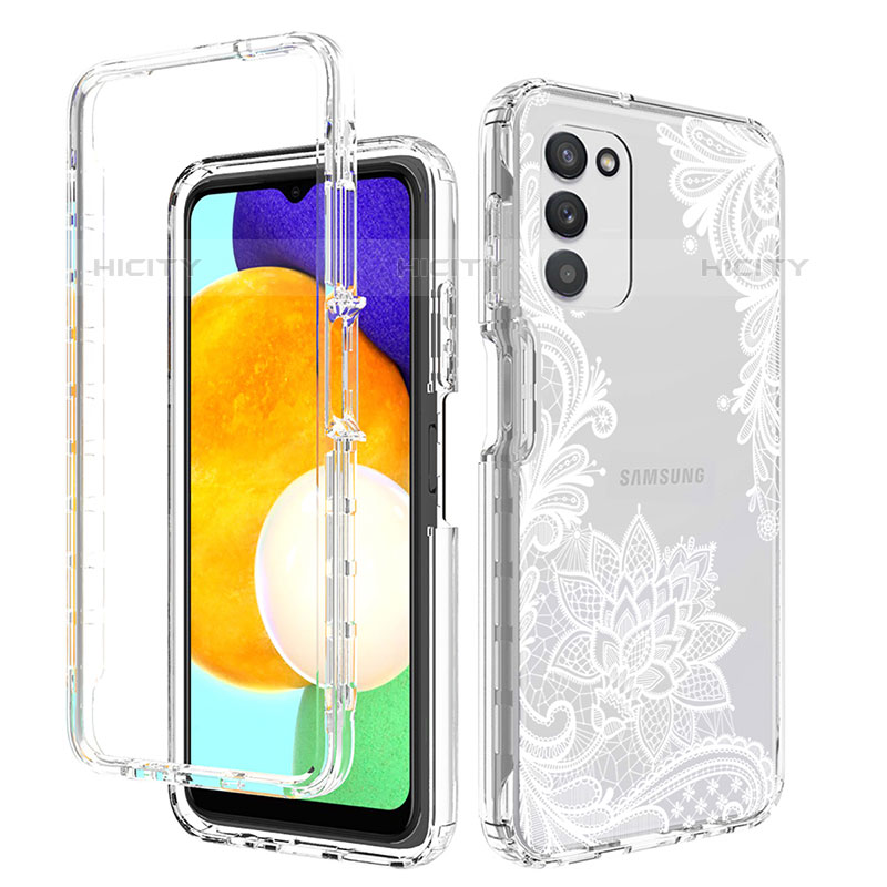 Coque Ultra Fine Transparente Souple Housse Etui 360 Degres Avant et Arriere JX3 pour Samsung Galaxy M02s Plus