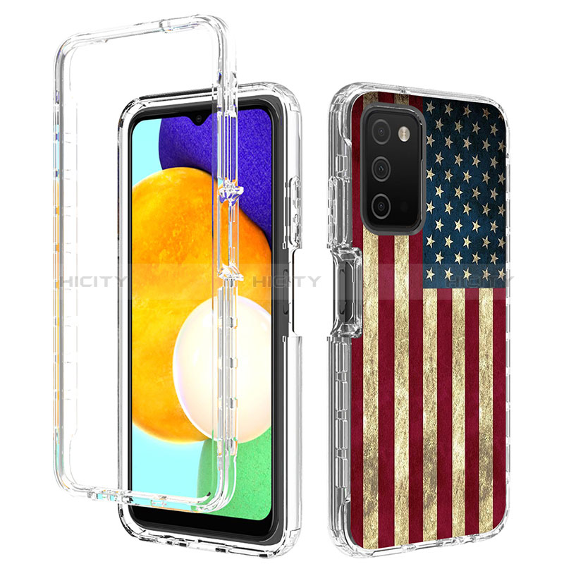 Coque Ultra Fine Transparente Souple Housse Etui 360 Degres Avant et Arriere JX4 pour Samsung Galaxy A02s Mixte Plus