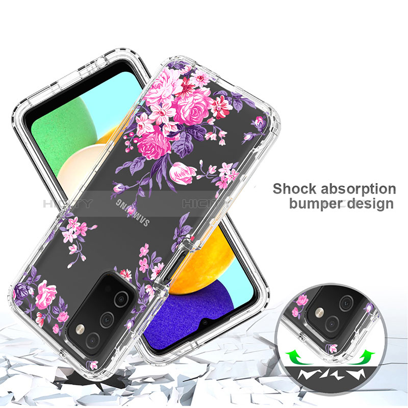 Coque Ultra Fine Transparente Souple Housse Etui 360 Degres Avant et Arriere JX4 pour Samsung Galaxy A02s Plus