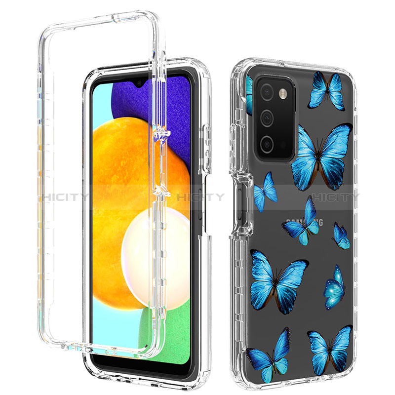 Coque Ultra Fine Transparente Souple Housse Etui 360 Degres Avant et Arriere JX4 pour Samsung Galaxy A02s Plus