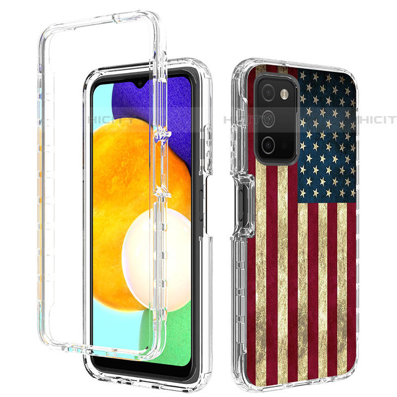 Coque Ultra Fine Transparente Souple Housse Etui 360 Degres Avant et Arriere JX4 pour Samsung Galaxy A03s Mixte Plus