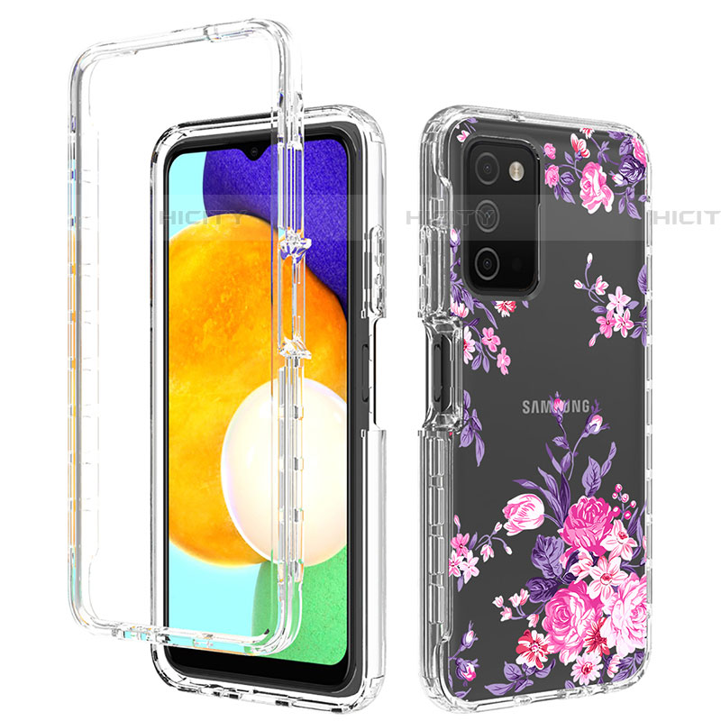 Coque Ultra Fine Transparente Souple Housse Etui 360 Degres Avant et Arriere JX4 pour Samsung Galaxy A03s Plus