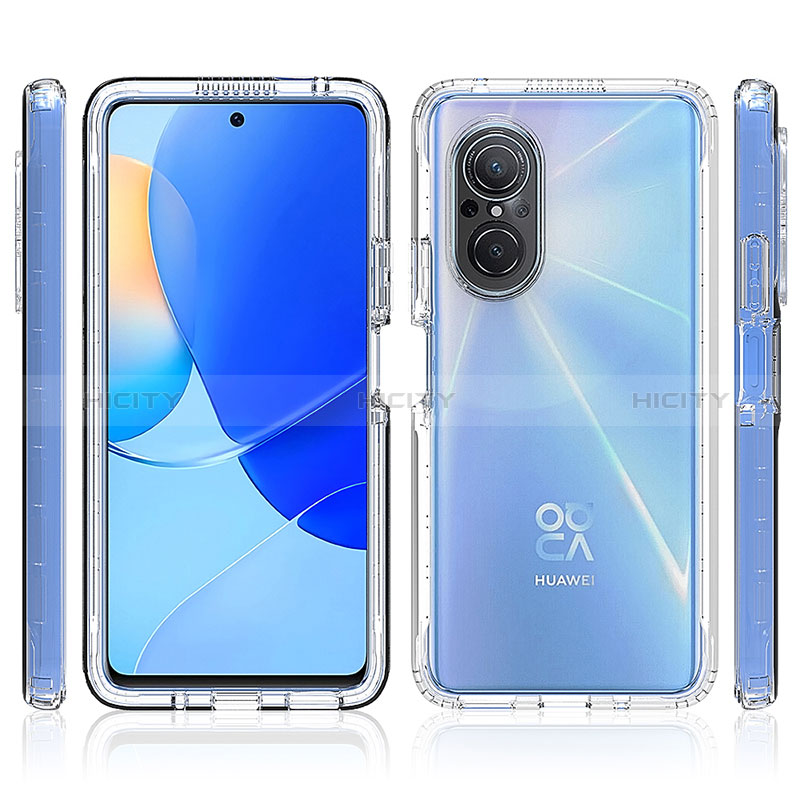 Coque Ultra Fine Transparente Souple Housse Etui 360 Degres Avant et Arriere pour Huawei Honor 50 SE 5G Clair Plus