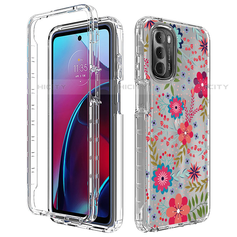 Coque Ultra Fine Transparente Souple Housse Etui 360 Degres Avant et Arriere pour Motorola Moto G Stylus (2022) 4G Plus