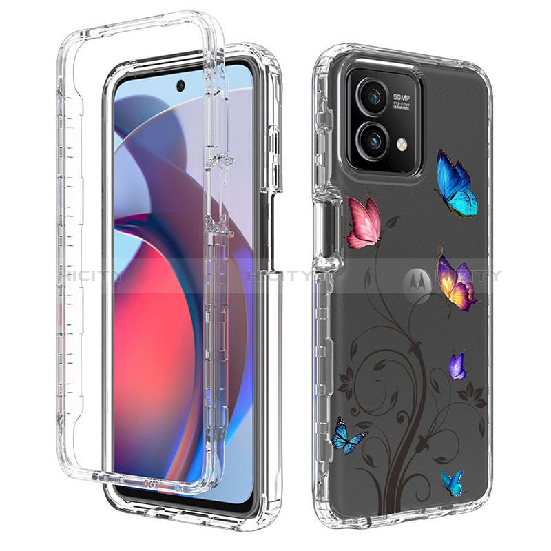 Coque Ultra Fine Transparente Souple Housse Etui 360 Degres Avant et Arriere pour Motorola Moto G Stylus (2023) 4G Plus