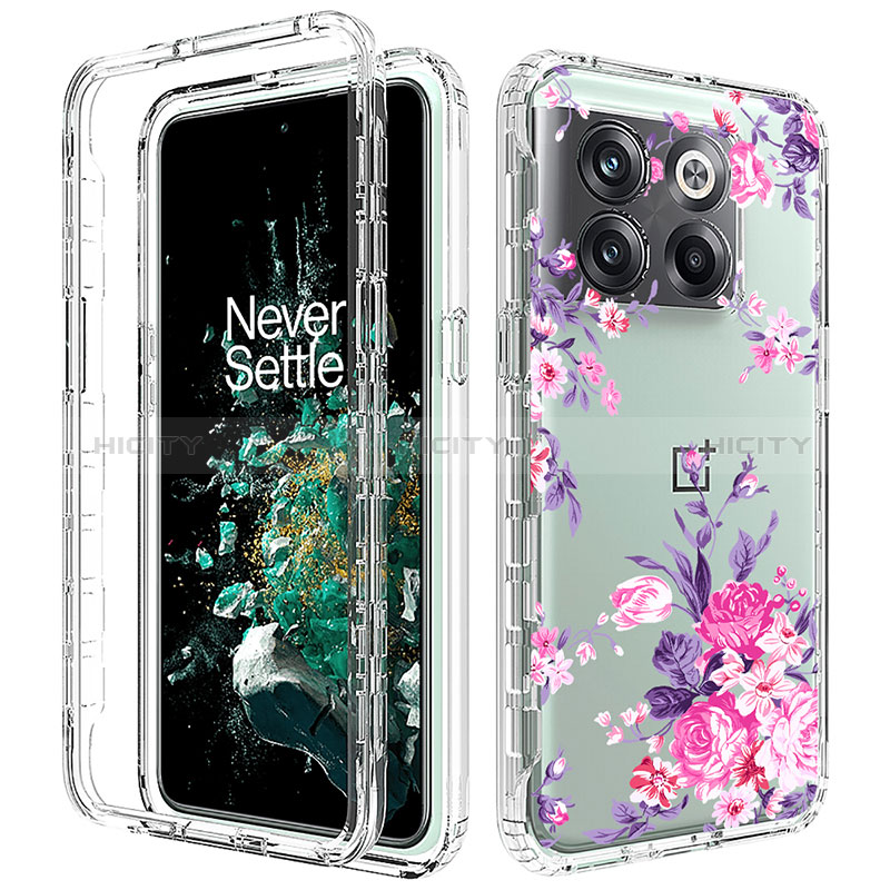 Coque Ultra Fine Transparente Souple Housse Etui 360 Degres Avant et Arriere pour OnePlus 10T 5G Plus