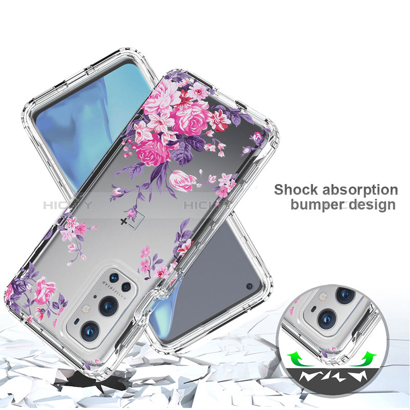 Coque Ultra Fine Transparente Souple Housse Etui 360 Degres Avant et Arriere pour OnePlus 9 Pro 5G Plus